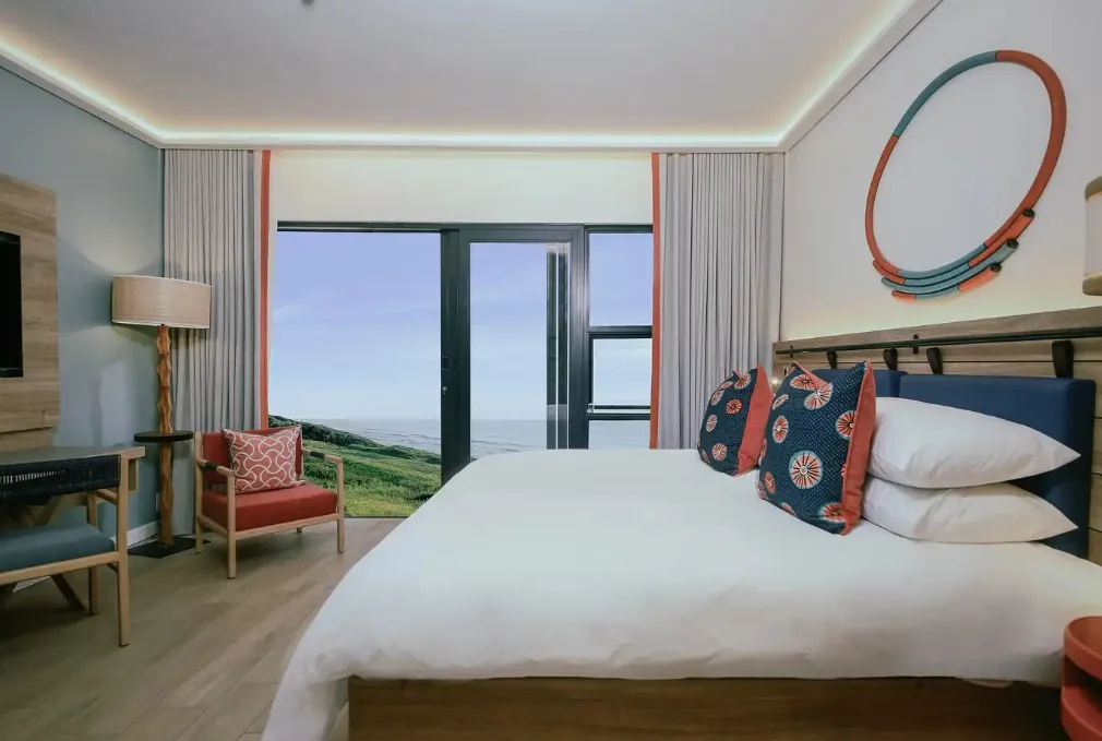 Modern guest room at Club Med South Africa resort